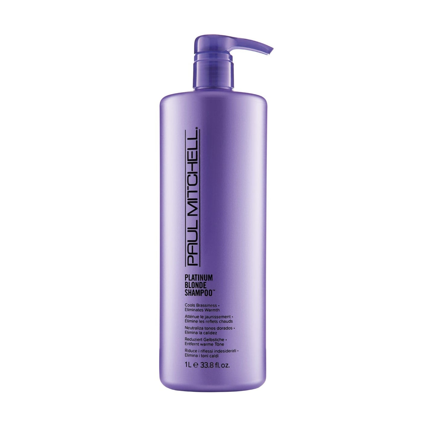 Уцінка! Шампунь Paul Mitchell Platinum Blonde Shampoo для світлого, сивого та освітленого волосся, 1 л